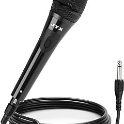JYX Wired Karaoke Microphone Dynamic Vocal Detachable Cord with ON/Off Switch Handheld Microphone for Singing, Party, PA System,AMP,Mixer-5