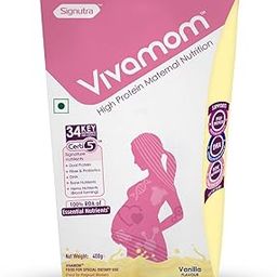 Vivamom Maternal Nutrition Supplement powder- Pack of 400g BIB (Vanilla)-22