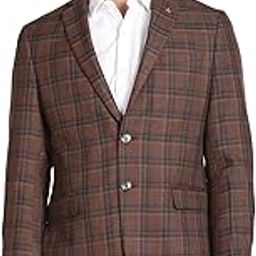 Men's Polyester Single Breasted Business Suit Pants Set-picture-28