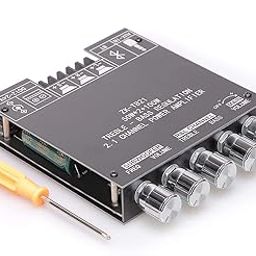 Electrobot ZK-TB21 2.1 Channel Bluetooth Amplifier with TPA3116D2 HIFI Chip, 50W+50W Stereo, 100W Subwoofer, and Bluetooth 5.0 Support-19