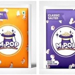 M POP Magical Butter & Salted Instant Popcorn With Magic | 70g - Pack Of 10 | 5 Pieces Each | Theatre Like Popcorn At Home | Perfect For Movie Nights-image-47