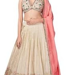 Lehenga Set With Banarasi Border Work-image-106
