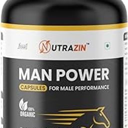 Men Power Organic Capsules for Stamina, Strength & Timing | 100% Natural & Herbal Supplement | Ayurvedic Formula | Energy Booster for Men – 60 Veg Capsules-image-23