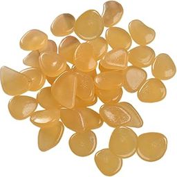 ATORSE 50Pcs Luminous Stones Pebbles Decorative Decor Glow in The Dark Rocks Orange-image-94