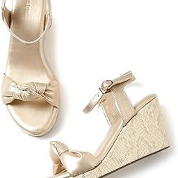 Women's Soft Comfortable Modern Embellished Wedge Heels-31