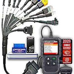 Danlite BS6 Bike Scanner Launch Creader-3001 OBD Scanner with bs6 Bike 11 Connector OBD Cable-image-50
