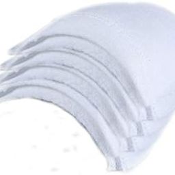 M Fabrics White Cotton Shoulder Pads Soft Padded for Business Suit Overcoat Blazer Gents Suit Garment Tailoring Accessories - Pack of (10 Pairs)-image-25