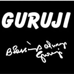 Avsarachna Guruji Sticker for Car and Bike - 14x10 CM, White Color - Durable and Stylish Vinyl Decal for Vehicles, Laptops, and More II GURUJI Sticker for CAR and Bikes-11