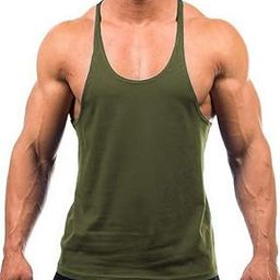 Men's Stringer Y Back Bodybuilding Gym Tank Tops-image-66