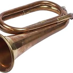 Sai Musical Alto Bugle Heavy Bronze Metal-image-12