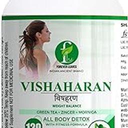 Forever Leaves Vishaharan Weight Balance Tablets, Weight Loss, Metabolism Boosts (120 Tablets)-image-10