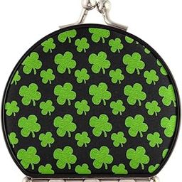 Augenstern Travel Makeup Mirror St-Patricks-Shamrock-Clover Foldable Cosmetic Mirror Pocket Mirror-image-89