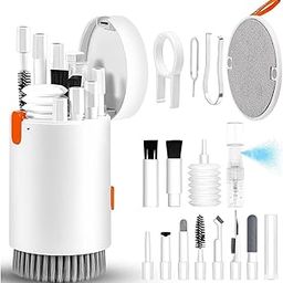 20-in-1 Gadget Cleaning Tool kit Laptop Cleaning kit for Screen, PC, Monitors, Keyboards, Desktop, Mobile and Earphones with Dust Removal Blown-10
