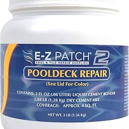 E-Z Patch 2 White Swimming Pool Deck Repair Patch - 3 Pounds-20