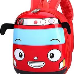 Bembika School Bag The Perfect Children Backpack and School Bags for Kids Compact Stylish Backpack for Kids Exceptional-Quality Kids Kindergarten Backpack and Travel Backpack- (Car|Red)-image-81
