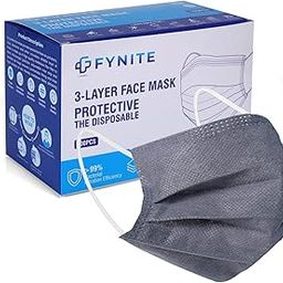 A&V Melt-Blown Fabric Disposable Face Mask with Nose Clip (Pack of 100) for Unisex-31