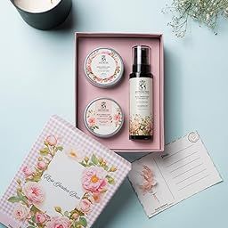 Earth Matters 3 in 1 Rose Garden Dew Gift Set – Luxurious Natural Skincare for Women – Valentine’s Day Special – Includes Rose-Infused Body Oil, Body Scrub & Body Butter – Romantic Self-Care Gift-image-26