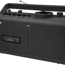 JENSEN® Portable Cassette Player/Recorder with AM/FM Radio-2