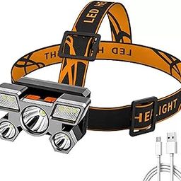 Care 4 LED Headlamp RechargeableZoom & 90° Adjustable Head Lamp, HeadLamps for Adults Waterproof, Headlight for Outdoors, Camping, Running, Fishing, Cycling-11