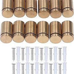 Wall Mount Screws, Easy Installation Wide Application Standoff Screw Firm Fixing for Bedroom-picture-30