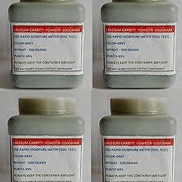 Calcium Carbide Powder for Rapid Moisture Meter - 500 gm Pack of 4 | Accurate, Fast & Reliable Moisture Detection for Soil & Construction Testing-image-47
