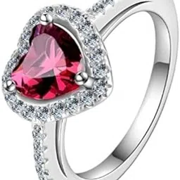 ishkaara Forever Yours Ring | Latest Stylish | Adjustable | Ring for Girlfriend, Silver Rings for Girls, Heart Infinity Style Ladies Anguthi-picture-15