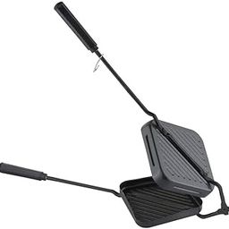 Ajay's Shoppe Primium Non-stick Sandwich Toaster| Grill Sandwich Toaster- Black (Gas Stove Friendly-22