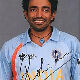 5x7 Inches Original Autographed Photo of Indian Cricketer Robin Uthappa-image-99