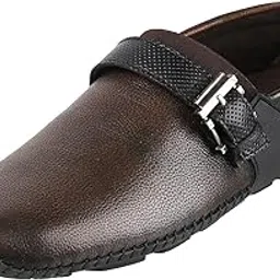 mochi Men's Leather Moccasin (71-8492)-picture-3