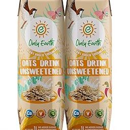 Only Earth Oats Beverage| Unsweetened Drink | Lactose Free | Preservatives Free | Plant Based | Dairy Alternative | Source of Calcium | Source of Vitamin B1, B2 & B12 1 Litre (Pack of 2)-7