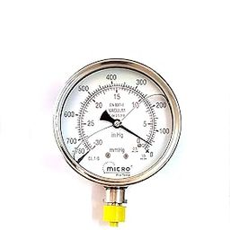 VACUUM GAUGE 50MM DIA 0-760mm of Hg-19