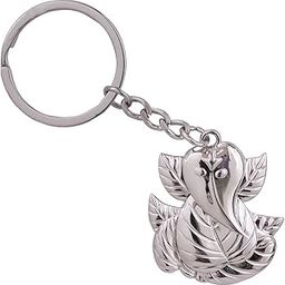 Relicon Two Sided Ganesh Ji | Ganesha | Ganpati Ji (R-5) Silver Metal Keychain for Car Bike Men Women Keyring-image-96