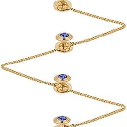 Brass Kurta Buttons with Diamond Crystal and Chain TNSPKURTA2010-24