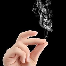 MilesMagic Magician's Mystic Hell's Smoke Gimmick Prop For Close-Up Finger Real Smokey Magic Tricks, 2 Pieces (Multicolor), Teen-image-1