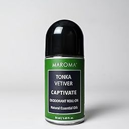 Maroma 100% Natural Man Deodorant Rollon - Captivate (Tonka Vetiver) - 50 ml-picture-21