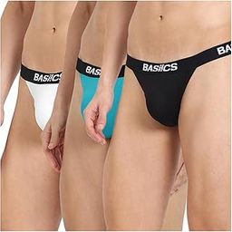 Prime Anti-Microbial Thongs for Men (Pack of 3)-image-1