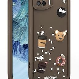 Pikkme Back Cover for Oppo F17 | Cute Fun Cartoon 3D Bear Silicone Full Body Protection Bumper Case (Brown)-image-40