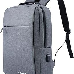 Laptop Backpack with USB Charging Port for Travel, Office, College, Business Bag, Gift for Men and Women-1