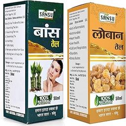 Sansu Bans Oil 50ml (Pack of 2) + Loban Oil 50ml (Pack of 2) | Combo Pack.-27