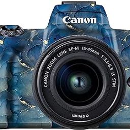 Premium DSLR Camera Scratchproof Protective Skin for Canon M50 Mark II - No Residue Removal, Bubble Free, Scratch Resistant, Stretchable, HD Quality Printed - HDCS 021-27