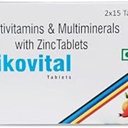 Medoz Zikovital Multivitamin & Multimineral Tablets with Zinc | Daily Immunity, Energy & Wellness Support | 30 Tablets-image-6