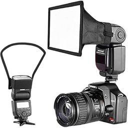 SHOPEE Camera Speedlite Flash Softbox and Reflector Diffuser Kit for DSLR Cameras Flashes-4