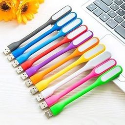 10 USB LED Mini Night Lights | Flexible Bright Mini USB LED Light Lamp for Notebook Laptop Desk Reading,Keyboard, Flexible USB Laptop Light, Adjustable [Pack of 10 | Multicolor]-image-41