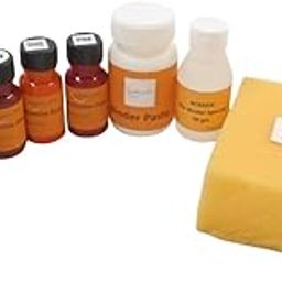 sumikrafts Block Printing kit-6 Assorted acrymine Dyes (Pigment Colors)-20ml Bottles+ Binder Paste 90gm+acrafixer 50gm+ Sponge 10cmx10cm-9