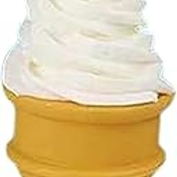 SECRET DESIRE Fake Ice Cream Cone Food Model for Display Dessert Photo Props Desktop Decor White-image-56