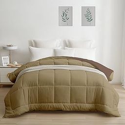 TRIDENT Soft Comfort Comforter Double Bed | Quilt for Double Bed King Size | 200 GSM | 100% Micro Polyester | Comforter King Size | Blanket | Soft & Cozy (French Roast)-image-33