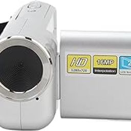 Video Camera, 16MP 1080P HD with 2 Inch Color Screen, 16X Zoom, Easy Grip Strap, Digital Camera, for Beginners Boys Girls to Learn Photography (Silver)-image-73