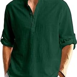 Combo of Men Solid Cotton Blend Straight Kurta Shirt Pack of 2-image-23