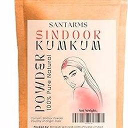Shri Shri Handicraft A++ Natural Organic Red Sindoor Kumkum Powder for Women Suhaag Sindur Daily Use, Weddings, and Pooja Skin-Safe, Long-Lasting (25 gram)-image-93