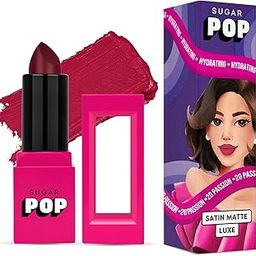 SUGAR POP Satin Matte Luxe | Castor Oil, Vitamin E & Hyaluronic Acid | Full coverage - 12 Daffodil-image-15